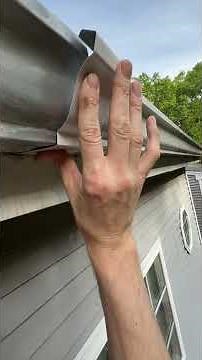Fixing a Leaking Gutter Joint Part 4
