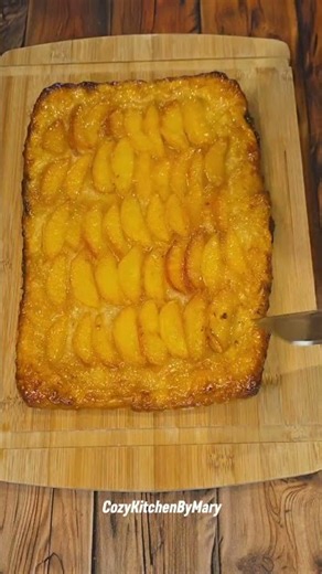 Easy Peach Puff Pastry #easyrecipes