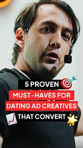 If your dating ads aren’t converting, your creatives might be the problem. 😬 Jasin Impiglia breaks down 5 must-haves for high-converting dating ad images: ✅ Stay at home – No hiking pics! Keep it relatable. 🏡 ✅ Knee-up or bust-up framing – Focus on what matters! ✅ Attractive but real – Not a model, not a meme… find the sweet spot. 😉 ✅ No text – Let the image do the work. No distractions! ❌ ✅ Solo shots only – No group pics! Keep it personal. 👤 Get these right, and watch your dating offers ta