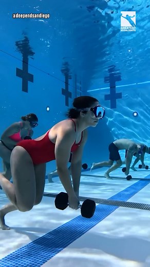 776K views · 3K reactions | Deep End Fitness is an intense underwater weight training program created by U.S. Military Veterans  | GreatestHighlights | Facebook