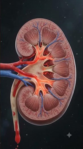 What happens inside your kidneys? #medicaleducation #health #science