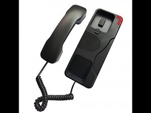 Hotel Guestroom Phones Buttonless Telephone with LED Light Indicator #guestroomphone