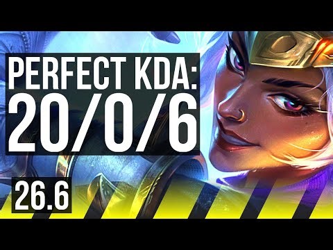 NILAH & Bard vs YUNARA & Sona (ADC) | Perfect KDA: 20/0/6 | EUW Master | 26.6