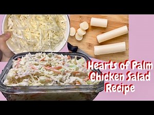 How to make healthy delicious Hearts of Palm Salad Recipe. 😋🍃