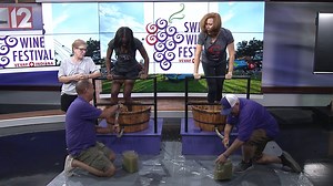 Return of Swiss Wine Festival means grape stomping on GMC