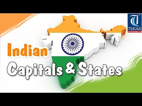 Capital and States in India | Animated Video | Tour the States