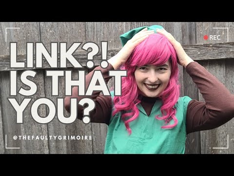 I Made Female Link: A Chaotic Legend of Zelda Cosplay Vlog [Captioned]