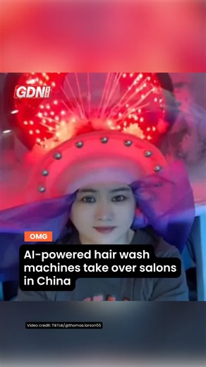 3.6K views | AI-powered hair wash machines take over salons in China...