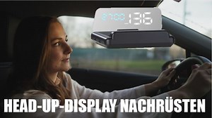 Head-up-Display fürs Auto: So einfach können Sie nachrüsten