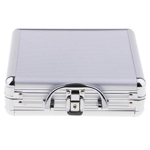 STARTIST Portable Poker Chips Luxury Briefcase Box Storage for Casino Game Coin -100 - Walmart.ca