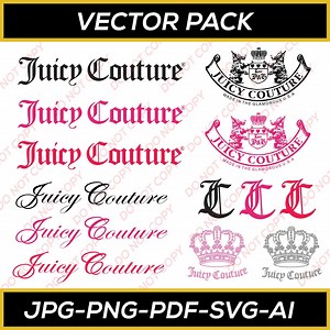 Jc Vector Pack | Gothic Logo & Crown Clipart | Luxury Crest Svg Png Pdf Ai - Etsy Canada