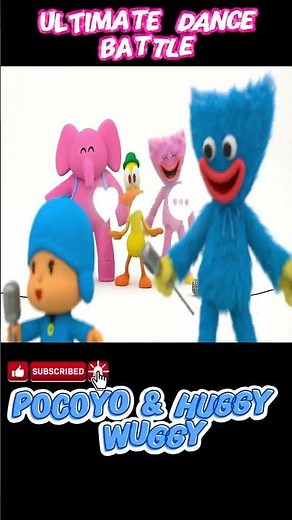 Ultimate Dance Battle! - Pocoyo & Huggy Wuggy🎵🎪