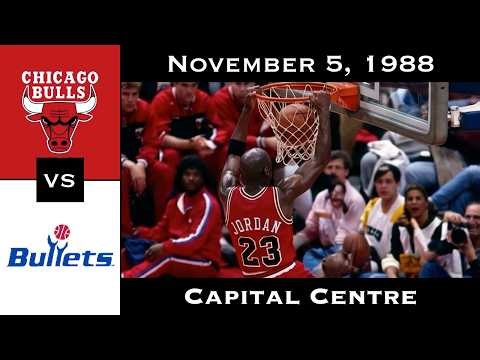 Full Game: Life After Oakley | Bulls vs. Bullets (November 5, 1988)
