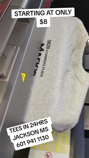 🎉 Custom T-Shirts Starting at ONLY $8! 👕 Perfect for: ✔️ Birthday Squads ✔️ Baby Showers ✔️ Parties & Events ✔️ Class Reunions ✔️ Business Shirts 🔥 Bulk Deals: • 10 shirts – $80 • 25 shirts – $190 • 50 shirts – $350 ✔️ White shirts ✔️ Single-sided print ✔️ Sizes SM–XLG (larger sizes additional) ✔️ Fast turnaround 📞 Call or Text Now: 601-941-1130 📍 Serving Jackson, MS #foryou #jackson #MississippiBusiness #JacksonMS #JacksonMississippi