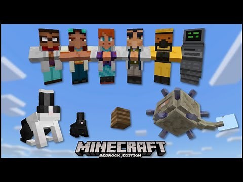 Minecraft Bedrock - Secret Mobs & Entities (Mobile/Xbox/PS4/Windows 10/Switch)