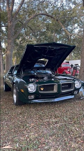 Classic 71 Pontiac Firebird Trans AM #racing #carshow #car #shorts