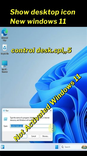 Desktop Icons Gayab Ho Gaye? 😱 1 Click Fix (Windows 11/10) #shorts #windows11 #fix #windows