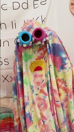 ADLEYS new RAiNBOW GHOST!! Adley & Dad create colorful costumes for trick or treating!! #shorts