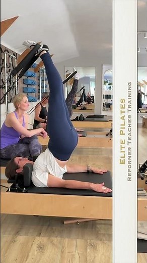 Long Spine on the pilates reformer