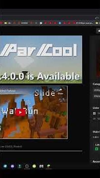 CÓMO CONSEGUIR el MOD de PARCOOL para MINECRAFT