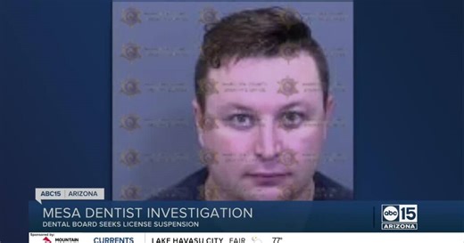 AZ dental board suspends license of dentist accused of luring a minor