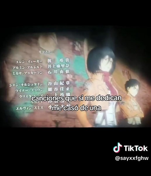 Eremika: Tú Eres Mikasa y Yo Soy Tu Titán