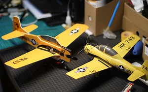 【模型制作】Minimum RC 遥控 模型制作 T-28
