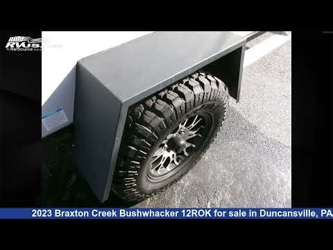 Phenomenal 2023 Braxton Creek Bushwhacker Travel Trailer RV For Sale in Duncansville, PA | RVUSA.com