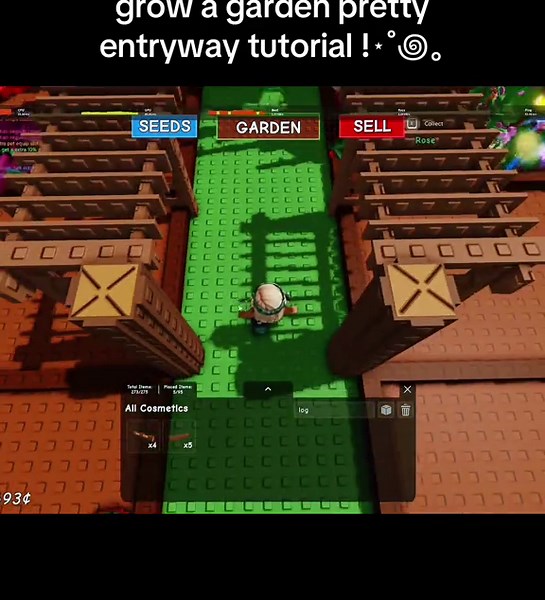 cute lil entrance for your garden!! 🎀 #growagarden #growagardenroblox #growagarden🥒🌶🍅 #growagardentour #growagardenlayout #growagardentutorial #growagardenlayoutidea #pretty #roblox