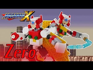 LEGO Mega Man X Zero Figure (Free Instructions in Description!)