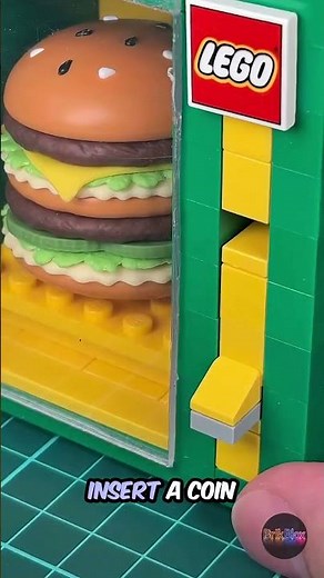LEGO McDonald’s That Gives You Real Food?! 🍔