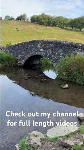 The tranquil River Bradford, Youlgreave, Derbyshire