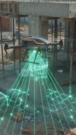 The Future of Construction: AI Drone Laser Scanning 🛸
