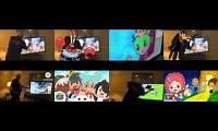 Mix of 8 videos from youtube : 8 Angry Grandpa Smashes HDTV