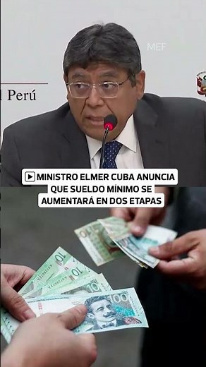 Government reveals how the minimum wage will increase to S/1,300 | El Comercio