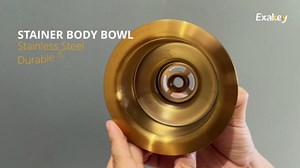 Kitchen Sink Drain Assembly 3-1/2 Inch Stainless Steel Kitchen Drain with T-Shaped Sink Strainer Basket and Drain Stopper for Standard Kitchen Sink Antique Copper