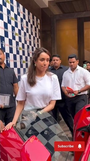 Shraddha Kapoor snapped with her father Shakti Kapoor #shraddhakapoor #fatherdaughter #lamborghini