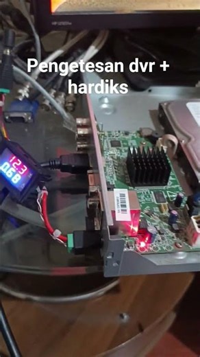 DVR + hard disk testing