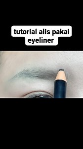 tutorial alis sederhana pakai eyeliner 👍 #11feb #reels #makeup #alisnatural #alissimpel #eyeliner #eyemakeup #beauty #kosmetik #kecantikan #tranding #jangkauanluas | Sadiya Anggun