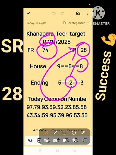Khanapara Teer Target||🎯 Common Number House Ending Target