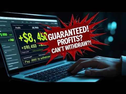 Upbytetrade SCAM? “Guaranteed Profits” & Withdrawal Fee Trap?