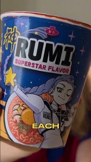 Instant Ramen From KPOP Demon Hunters *obsessed*