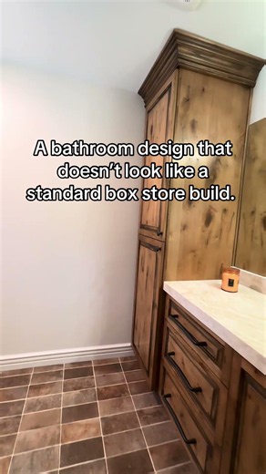 Rustic bathroom