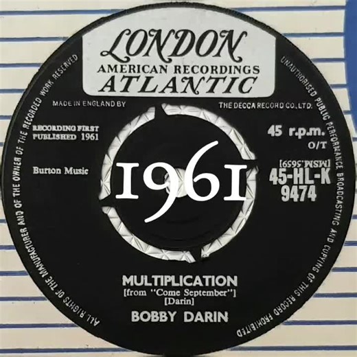 Davys_records (@davys_records)’s videos with Multiplication - Bobby Darin