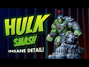 HULK SMASH! Is This The Most COMIC-ACCURATE Hulk Statue Ever?