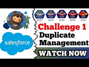 Improve Data Quality in Salesforce || Duplicate Management || Challenge 1