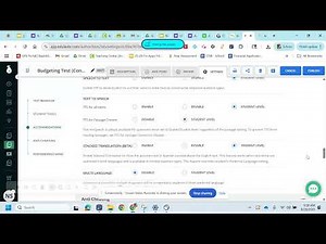 Pear Assessment Settings