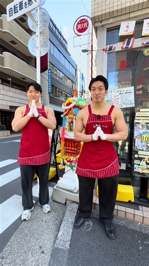 日本でタイ料理の店員になった筋肉男子💪