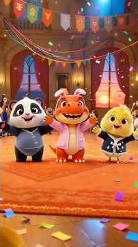 E1 Pajama Day Chaos - Dino Fun #KidsShorts #funny #Cartoon