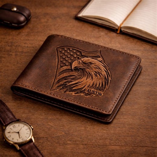 Customized Wallet Men American Flag Wallet Leather Wallet Engraved Wallets Patriotic Veteran Wallet Leather Army Wallet 250th America Wallet - Etsy